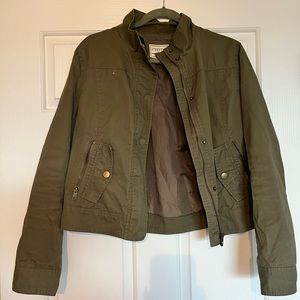 Green/army Fall Jacket - L